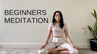 10Minute Guided Meditation For Complete Beginners  Mindful Breath amp Body Awareness [upl. by Feerahs]