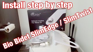 Bio Bidet SlimEdge  SlimTwist How to Install Properly Step by Step Perfect [upl. by Yorztif]