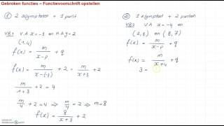 A5 4 Functievoorschrift opstellen [upl. by Johnston]