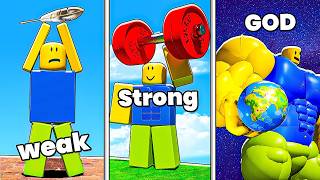 Roblox but i get 1256x stronger every minute [upl. by Margette840]