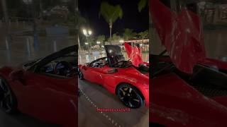 FERRARI SF90 🫡🏎️🌪️ STRADALE SPIDER IN MONACO 🇲🇨 monaco luxury supercars money billionaire [upl. by Atsillak]