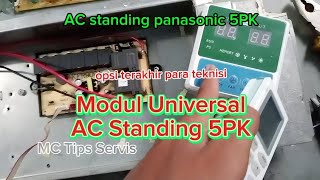 kupas tuntas Rahasia modul universal AC standing pretest ke AC Panasonic 5pk [upl. by Tomchay]