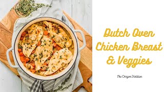 Dutch Oven Chicken Breast amp Vegetables [upl. by Gillmore]