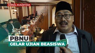 PBNU Gelar Ujian Beasiswa AlAzhar Mesir [upl. by Brag]