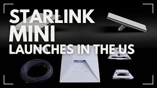 Starlink Mini launches in the US [upl. by Ardnikal]