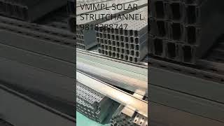 VMMPL 41X21 41X41 Hot Dip Galvanized Photovoltaic Slotted Unistrut Strut C Channel [upl. by Aehta]