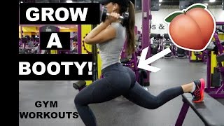 GROW a BOOTY and TONE legs  GYM workouts Weights and Machines [upl. by Meriel775]