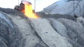 Dumping a Slag Pot [upl. by Spiro]