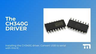 Installing CH340 driver a serial to USB converter [upl. by Enylrac]