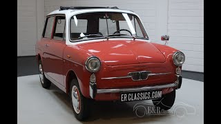 Fiat Autobianchi Bianchina Panoramica 1961 VIDEO wwwERclassicscom [upl. by Adolpho]