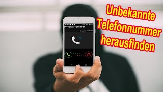 Unbekannte Telefonnummer identifizieren  HANDY TRICK [upl. by Nelag]