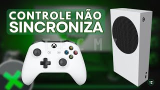 Controle XBOX não Sincroniza com o Console  Series SX [upl. by Ecargyram]