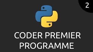 Python 2  coder premier programme [upl. by Ecilahs]