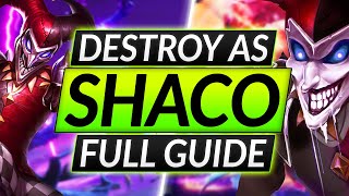 The COMPLETE SHACO GUIDE  ALL ADAP Tricks Combos and Builds  LoL Champion Tips [upl. by Leanne211]