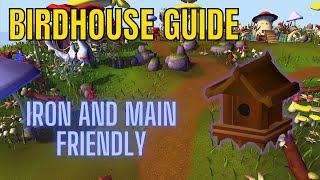 OSRS Birdhouse Guide Ironman Friendly [upl. by Nealson581]