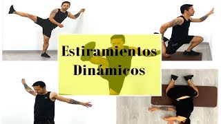 Rutina de estiramientos dinámicos de cuerpo completo para ganar elasticidad y prevenir lesiones [upl. by Annayi]