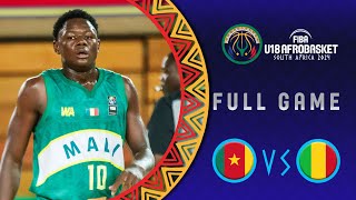 Group Phase  Cameroon v Mali  Full Basketball Game  FIBA U18 AfroBasket 2024 [upl. by Bernie279]