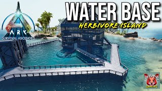 EPIC Water Base Build Herbivore Island Adventure [upl. by Nnylsia]