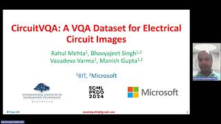 CircuitVQA A VQA Dataset for Electrical Circuit Images [upl. by Petronia533]