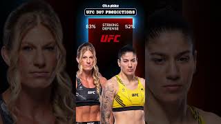 UFC 307  Kayla Harrison vs Ketlen Vieira  UFC Predictions  Fight Breakdown ufcpredictions ufc [upl. by Lashar]