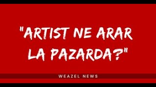 quotArtist ne arar la pazardaquot  Weazel News [upl. by Nadirehs]