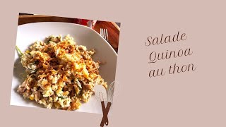 Salade de Quinoa au Thon [upl. by Eseuqram]