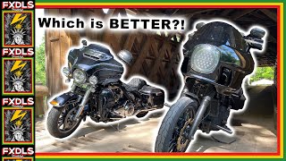 Touring Dyna VS Performance Bagger [upl. by Lesslie582]