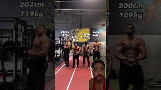 Bodybuilding mein height kitni important hoti h Bodybuilding fitnessmotivation shortsvideo short [upl. by Kentiggerma]