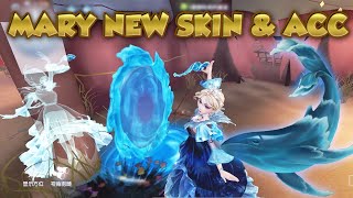 44 Mary quotNight Tidesquot New S Tier Skin  Acc  Identity V  Bloody Queen 第五人格  제5인격 [upl. by Llenyl]