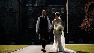 Chloe amp Ross  Wedding Film  Barra Castle  Aberdeenshire  Scotland [upl. by Anoik44]