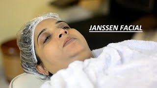 Facial step by step  Janssen Facial  Hasna Beauty Salon [upl. by O'Donoghue258]