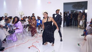 Best Congolese Wedding Entrance Dance  Cedric and Gina Wedding Phoenix AZ [upl. by Tarr]