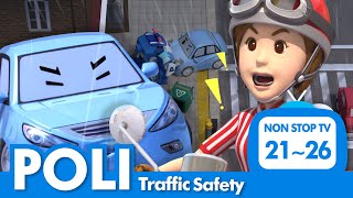 Traffic Safety Full Episodes│2126 Episodes│POLIs Safety Series│Safety Episodes│Robocar POLI TV [upl. by Eiramanad]