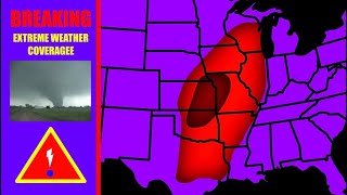 The October 30 2024 Severe Weather Outbreak As It Unfolded Live [upl. by Ettenauq]