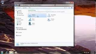 Learn Windows 7  Changing HomeGroup Settings [upl. by Kazim]