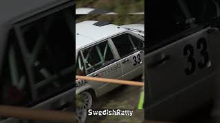 Watch This Volvo 940 Go Full Throttle in Rally Hillclimb Volvo940 rally [upl. by Soinski]