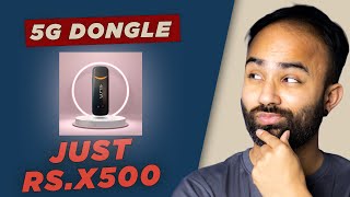 5G Dongle is Here Should You Buy It Hindi [upl. by Mehs357]