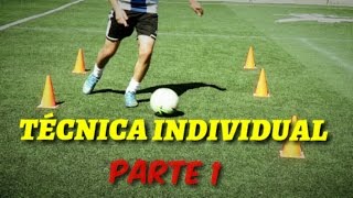 Ejercicios para mejorar la técnica individual y de regate en el FutbolANDRETI LEAL [upl. by Audris]