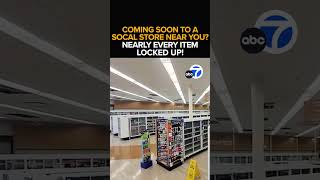 Rite Aid lockdown SoCal store puts almost everything behind locked glass [upl. by Ronen]