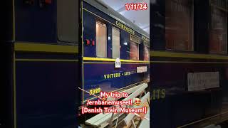 Jernbanemuseet train museum trains [upl. by Len]