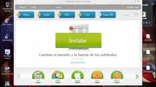 descargar convertidor de videos a todos los formatos el mejor convertidor de videos [upl. by Anned]