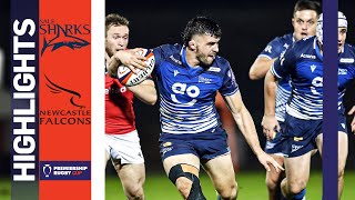 Sale Sharks v Newcastle Falcons  HIGHLIGHTS  Comeback Victory Completed  Premiership Cup 202122 [upl. by Cenac402]