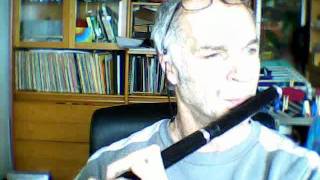 Two Breton tunes Gavotte de lAven played on a Doug Tipple PVC flute [upl. by Dareece]