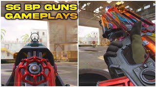 S6 BP GUNS GAMEPLAY CODM SEASON 6 LEAKS IRONSIGHTS amp INSPECTION COD MOBILE 2024 [upl. by Bolger]