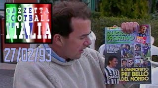 ALL the GOALS amp Retro News 27th Feb 1993 FULL Highlights  Gazzetta Football Italia Rewind [upl. by Rebliw]