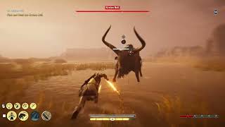 Assassin’s Creed® Odyssey Beating the meat out of the Kretan Bull [upl. by Cresa]