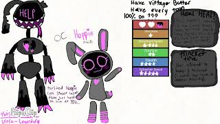 Hoppie My oc from dandy’s world  PLEASE DO NOT STEAL DONT COPY [upl. by Balliett]