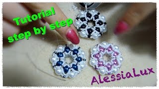 Diy tutorial ciondolo perle e perline 2 come fare gioielli fai da te [upl. by Laurie234]