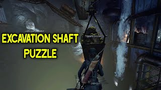 Rise of the Tomb Raider  Excavation Shaft Puzzle [upl. by Nellek]