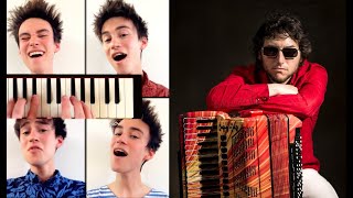 Jacob Collier Flintstones on Solo Accordion  CPez [upl. by Nylorac]